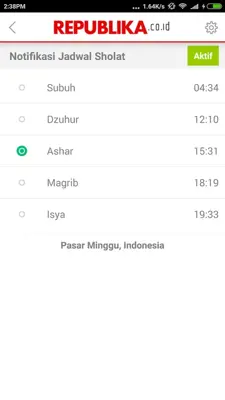 Republika android App screenshot 2